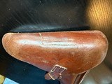 RARE LUGER 1900/1906 American Eagle Commercial Holster - 7 of 7