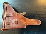 RARE LUGER 1900/1906 American Eagle Commercial Holster - 5 of 7