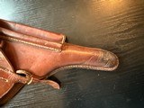 RARE LUGER 1900/1906 American Eagle Commercial Holster - 6 of 7