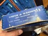 RARE SMITH& WESSON MOD 27-1 MINT BOXED - 11 of 12