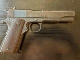 RARE DULITE ITHACA 1911A1 .45 FIRST YEAR 1943 - 4 of 15