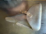 LUGER HOLSTER 1941 BLACK WIDOW WWII GERMAN