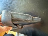 LUGER HOLSTER 1941 BLACK WIDOW WWII GERMAN - 5 of 6