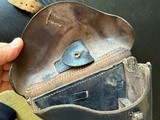 LUGER HOLSTER 1941 BLACK WIDOW WWII GERMAN - 2 of 6