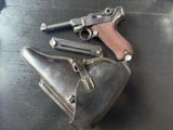 BEAUTIFUL LUGER 1936 S/42 RIG TWO MATCHED MAGS!