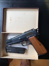 MINT “ANIB” BROWNING FN HI POWER PISTOL TANGENT SLOTTED. - 2 of 14