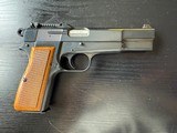 MINT “ANIB” BROWNING FN HI POWER PISTOL TANGENT SLOTTED. - 5 of 14