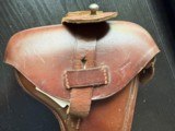 MINT Artillery Luger Stock/Holster combination 1915 Stunning Unit Marked! - 2 of 14