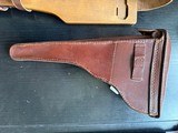 MINT Artillery Luger Stock/Holster combination 1915 Stunning Unit Marked! - 5 of 14