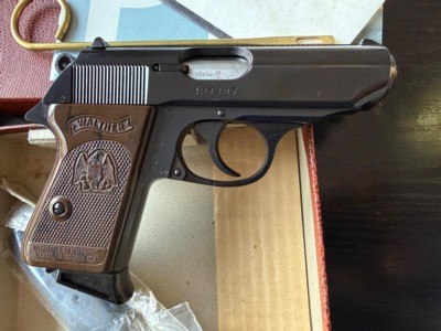 MINT WALTHER PPK ANIB SET of 2 CONSECUTIVE PISTOLS 1968 - Image 5 of 11