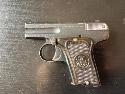 RARE .25 “Le Monoblog” PISTOL - SPECTACULAR - Image 1 of 7