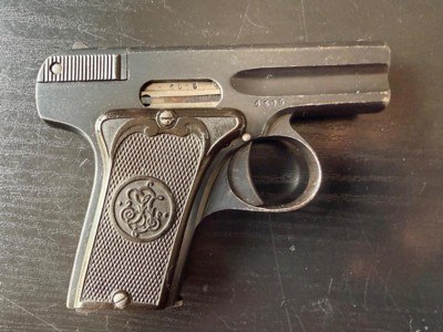 RARE .25 “Le Monoblog” PISTOL - SPECTACULAR - Image 3 of 7