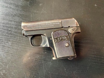 SPANISH “LIBIA”.25 ACP PISTOL PICTURED IN BOOK - Image 1 of 11