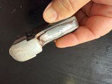 ORIGINAL NICKEL EARLY JAPANESE ISSUE (?) FN BROWNING 1905 1906 .25 ACP PISTOL - Image 10 of 11