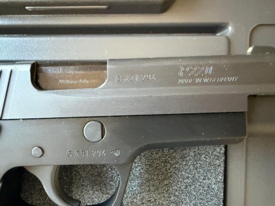 MINT RARE SIG P220 .38 SUPER ANIB UNFIRED - Image 5 of 11