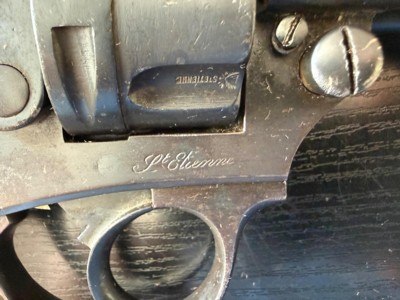 ANTIQUE FRENCH M1874 PRIVATE PURCHASE OFFICER REVOLVER - Image 6 of 15