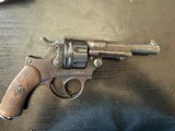 ANTIQUE FRENCH M1874 PRIVATE PURCHASE OFFICER REVOLVER - Image 4 of 15