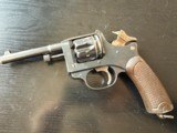 RARE FIRST YEAR PRODUCTION FRENCH 1892 REVOLVER ANTIQUE - Image 1 of 15