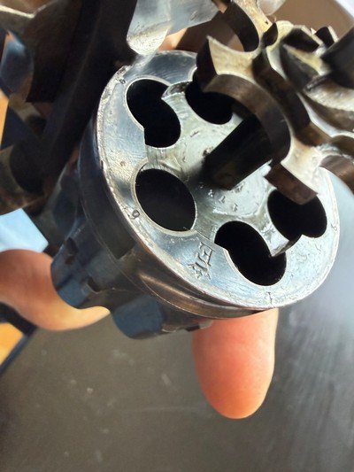 RARE FIRST YEAR PRODUCTION FRENCH 1892 REVOLVER ANTIQUE - Image 5 of 15