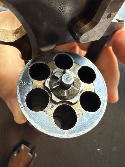 RARE FIRST YEAR PRODUCTION FRENCH 1892 REVOLVER ANTIQUE - Image 4 of 15
