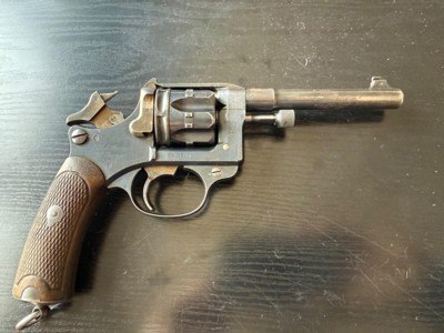 RARE FIRST YEAR PRODUCTION FRENCH 1892 REVOLVER ANTIQUE - Image 9 of 15