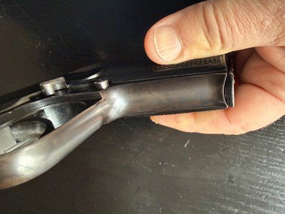 RARE EARLY SAUER 38 CROWN/N NO SAFETY - Image 8 of 14