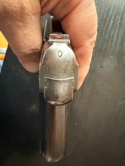 RARE EARLY SAUER 38 CROWN/N NO SAFETY - Image 10 of 14
