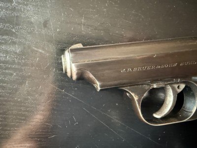 RARE EARLY SAUER 38 CROWN/N NO SAFETY - Image 2 of 14