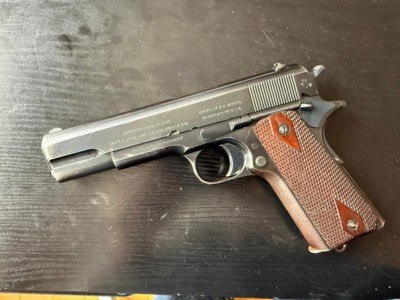 RARE COLT 1911 .45 US NAVY WWI 1913 - Image 2 of 15