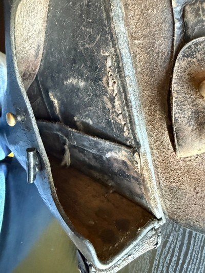 RARE NAVY LUGER HOLSTER WWI - Image 7 of 8