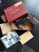 MINT WALTHER PPK ANIB 1966 9mm KURZ - Image 2 of 15