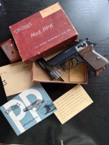 MINT WALTHER PPK ANIB 1966 9mm KURZ