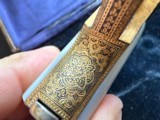 STUNNING BOXED GOLD DAMASCENED SPANISH “BUFALO” .25 PISTOL - Image 10 of 15