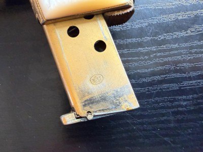STUNNING BOXED GOLD DAMASCENED SPANISH “BUFALO” .25 PISTOL - Image 15 of 15