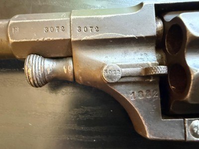 ANTIQUE M1879 REICHSREVOLVER MAUSER BAVARIAN UNIT MARKED - Image 4 of 15