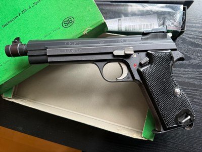 SIG P210-5 EARLY BOXED WITH EXTRAS - Image 2 of 15