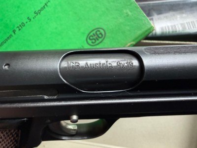 SIG P210-5 EARLY BOXED WITH EXTRAS - Image 7 of 15