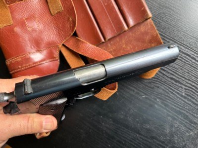 PREWAR COLT 38 SUPER BOXED with HOLSTER. - Image 6 of 15
