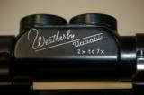 Weatherby, Mark V in 460 Weatherby magnum with 2x to 7x Weatherby Variable Scope-all mfg. in Germany - 9 of 15