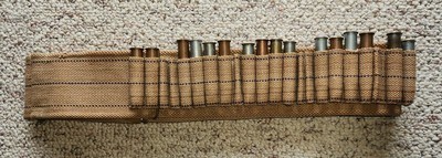 U.S. MILLS CARTRIDGE BELT - C CLOSURE + 32 RDS FRANKFORD ARSENAL - Image 2 of 5