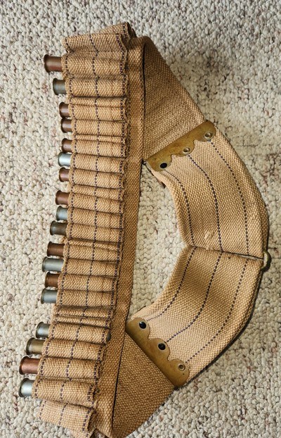 U.S. MILLS CARTRIDGE BELT - C CLOSURE + 32 RDS FRANKFORD ARSENAL - Image 5 of 5