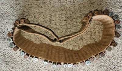 U.S. MILLS CARTRIDGE BELT - C CLOSURE + 32 RDS FRANKFORD ARSENAL - Image 3 of 5