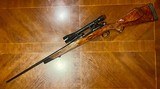 1958 Weatherby Custom Southgate Mauser 300 Wby Mag w/ Inlays & Carved Wood Not Crown - 2 of 15