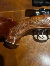 1958 Weatherby Custom Southgate Mauser 300 Wby Mag w/ Inlays & Carved Wood Not Crown - 7 of 15