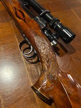 1958 Weatherby Custom Southgate Mauser 300 Wby Mag w/ Inlays & Carved Wood Not Crown - 11 of 15