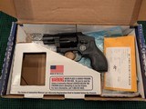 Smith & Wesson M&P 340 J-Frame Scandium Alloy .357 Magnum Revolver. In original box. SKU# 103072. CA Approved. Near Mint! - 2 of 15