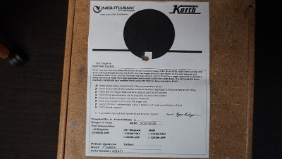KORTH CLASSIC BLACK GOLD 44 REM MAG 3
