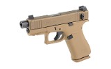 GLOCK UX4350204FRNHP G43X HUSH PUPPY 9MM FDE 1/2X28 THREADED BBL - 3 of 3