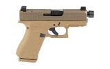 GLOCK UX4350204FRNHP G43X HUSH PUPPY 9MM FDE 1/2X28 THREADED BBL - 1 of 3