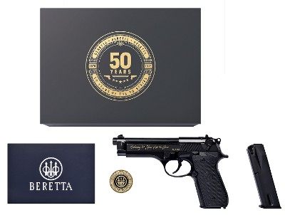 BERETTA J92SB15 92SB 50TH ANNIVERSARY 9MM LUGER 15+1 4.90